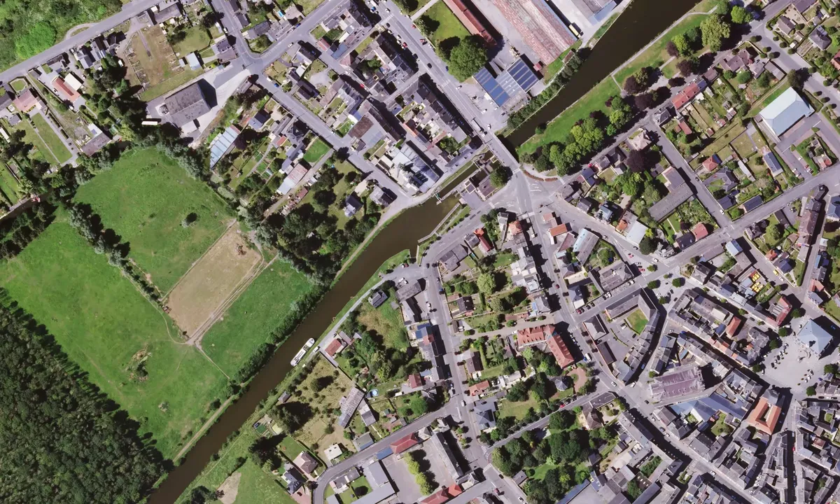 Satelite image of Halte De Landrecies