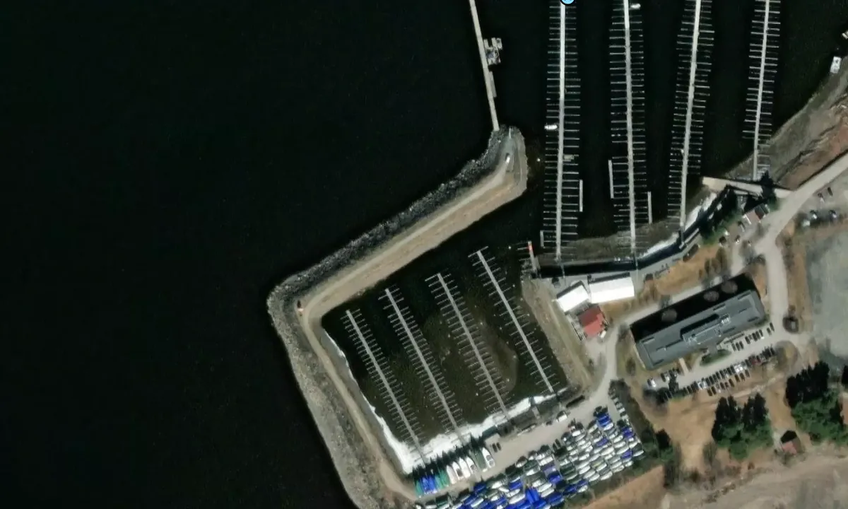 Satelite image of Hamar Båtforening (Tjuvholmen)