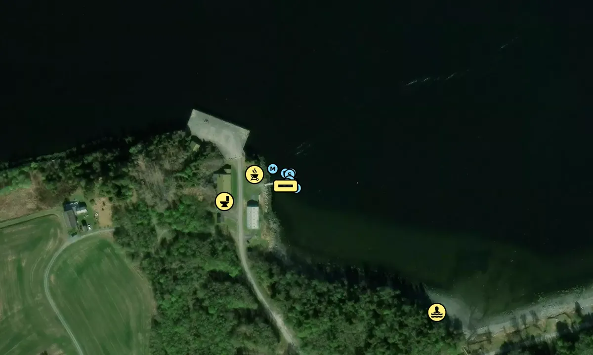 Satelite image of Håmmårsbukta