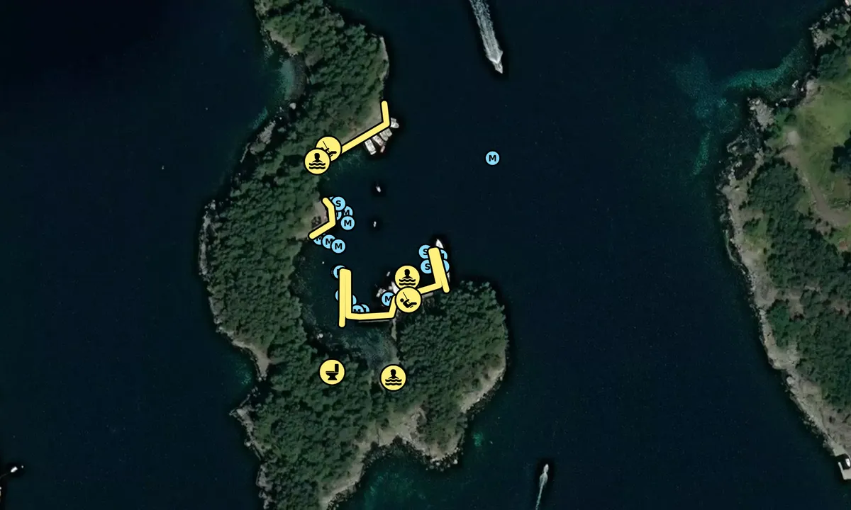 Satelite image of Hamnarholmen