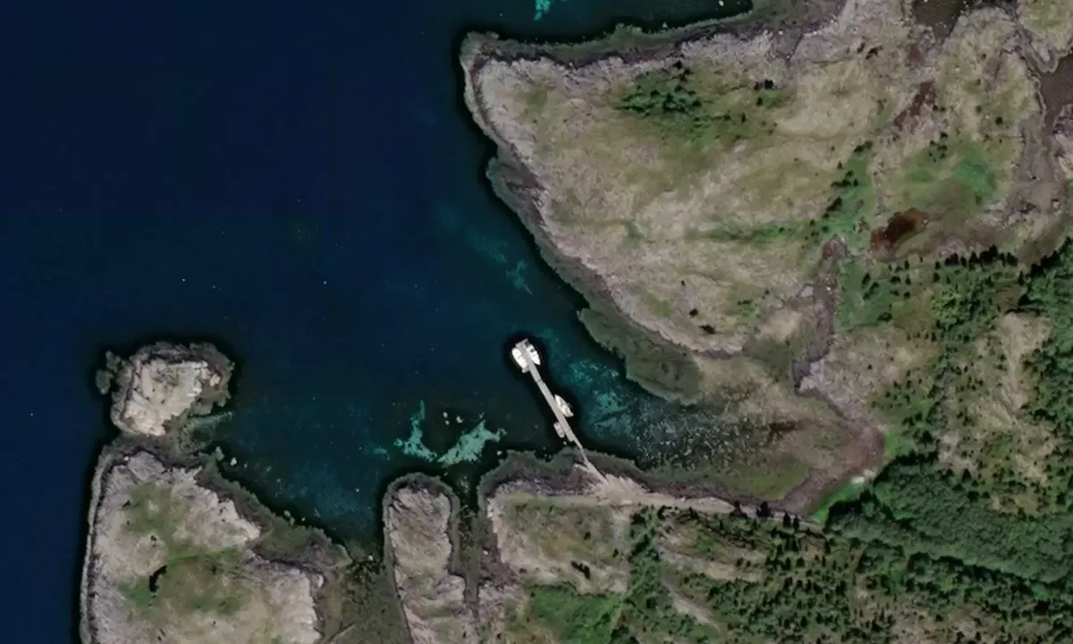 Satelite image of Hamnavika - Utvorda