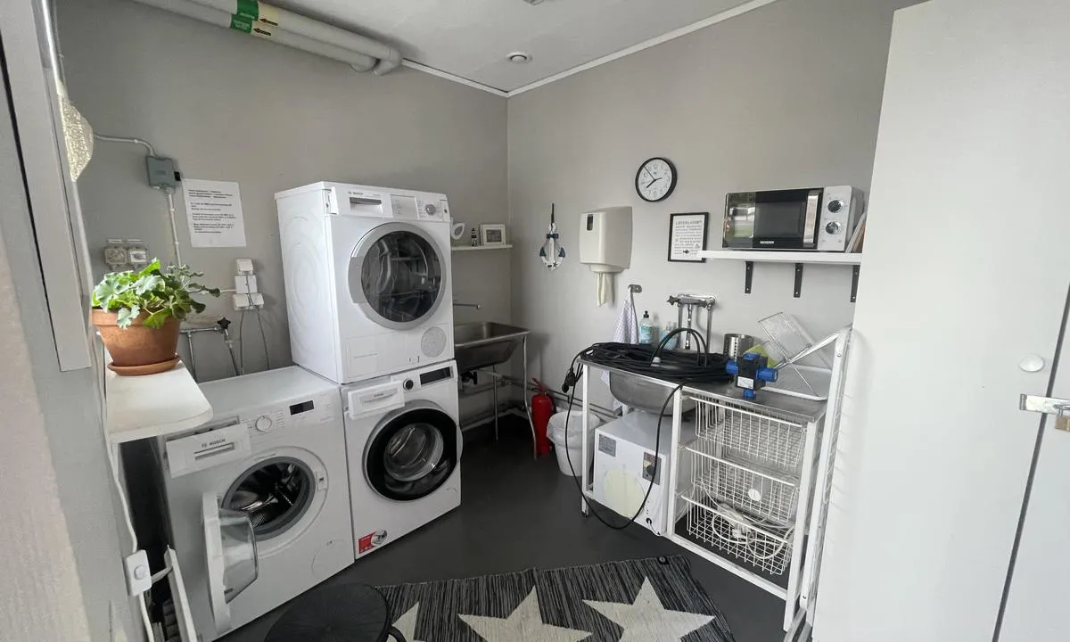 Hanö Gästhamn: Laundry