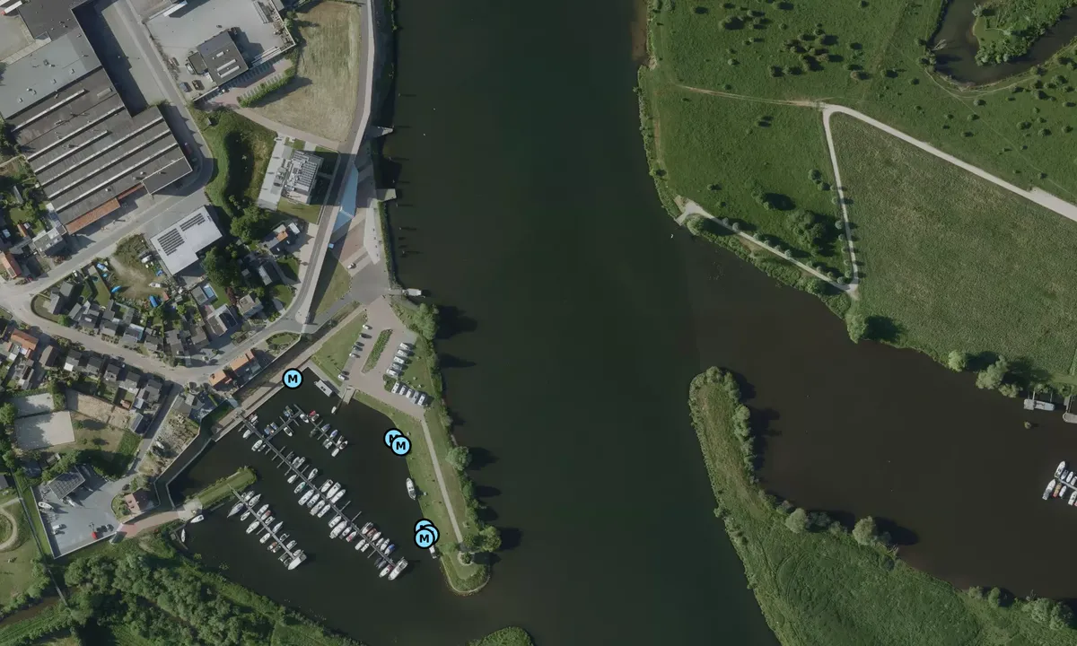 Satelite image of Hansum Jachtwerf Peulen Yacht Harbour