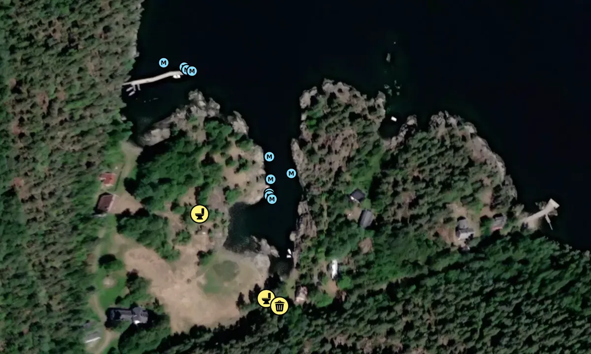 Satelite image of Håøybukta