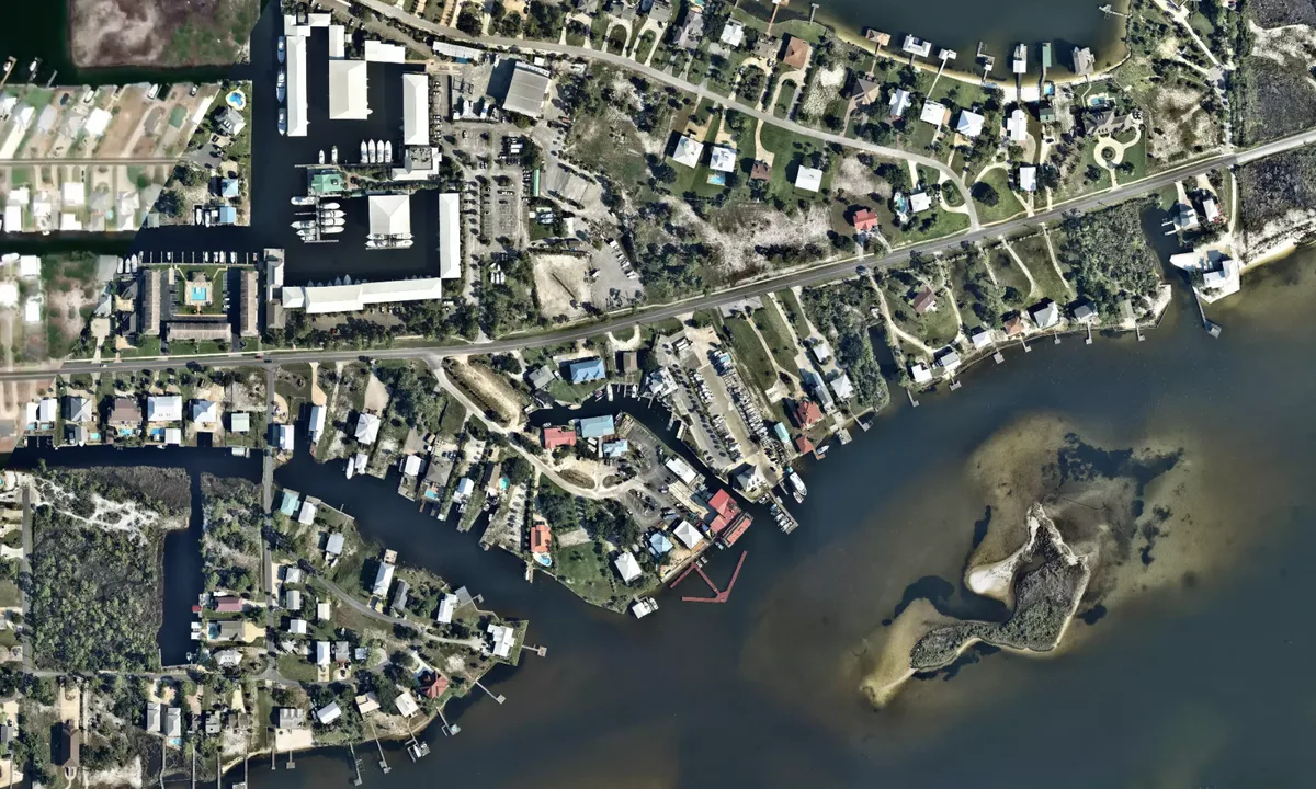 Flyfoto av Happy Harbor Marina & Dry Storage