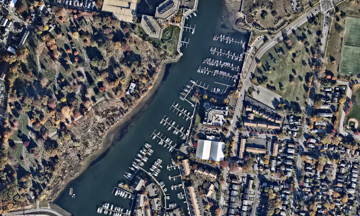 Flyfoto av Harbor House Marina