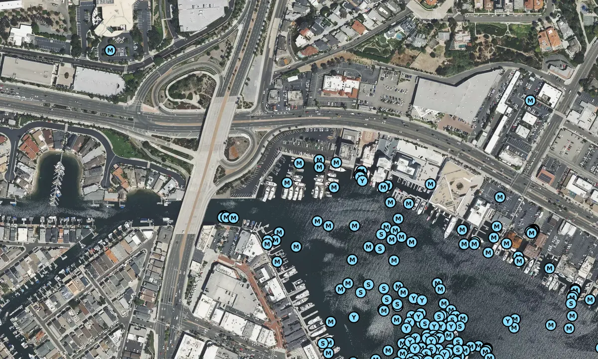 Satelite image of Harbor Marina