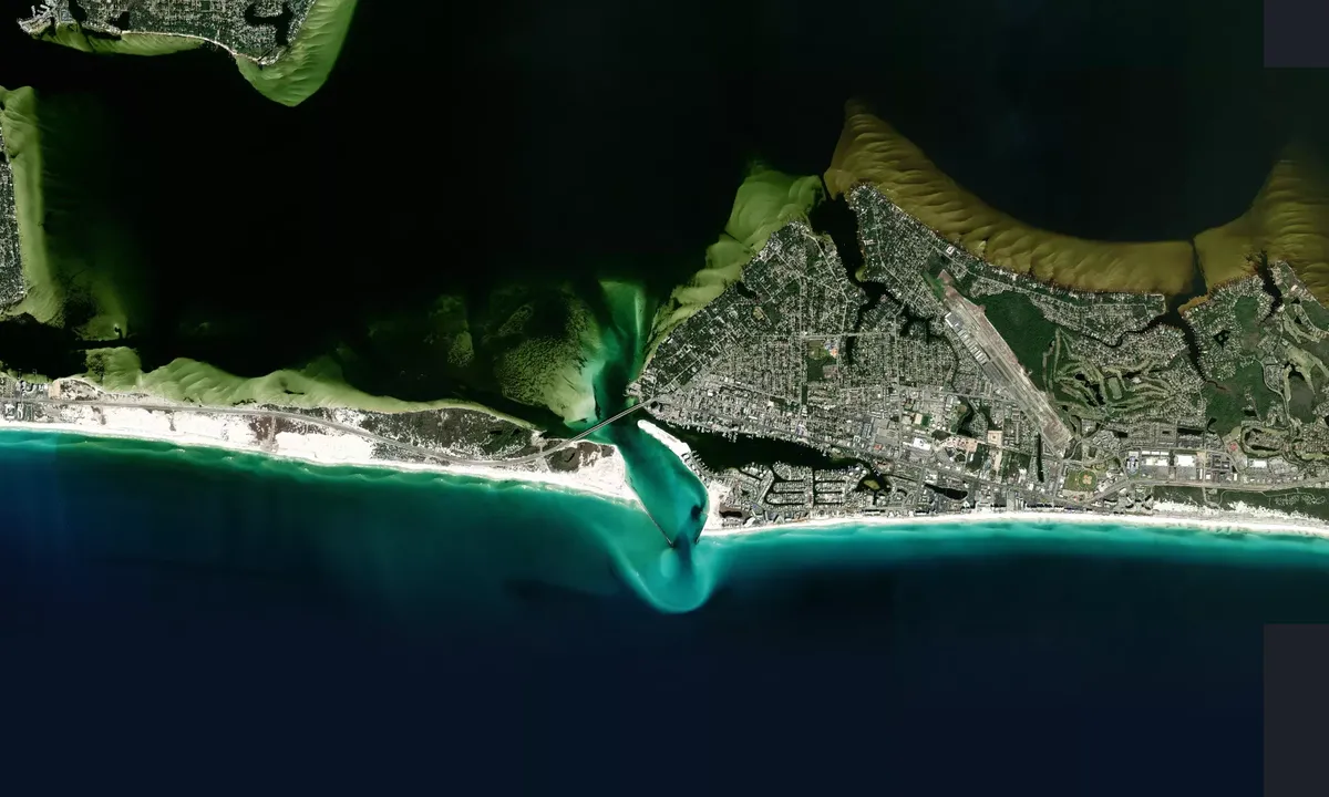 Flyfoto av Harborwalk Marina - Destin