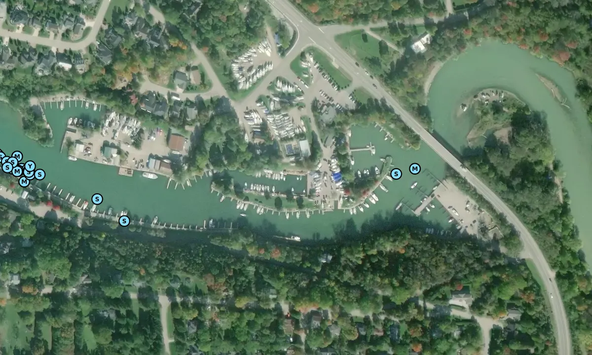 Satelite image of Harbour Lights Marina