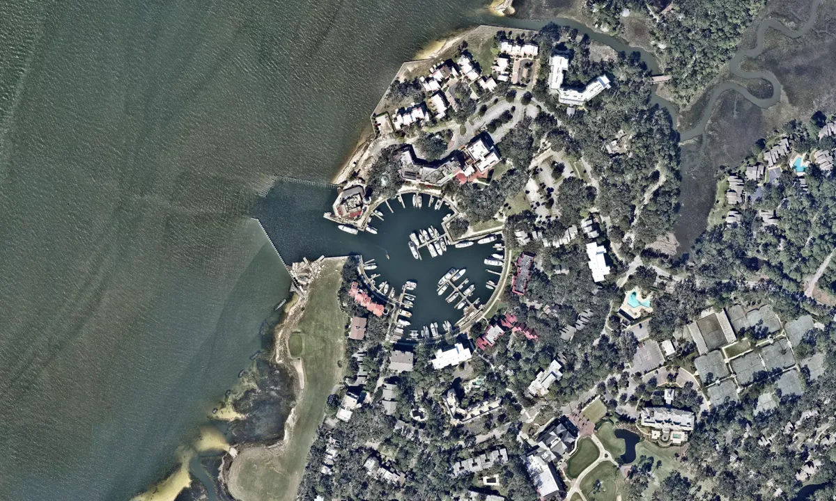 Flyfoto av Harbour Town Yacht Basin