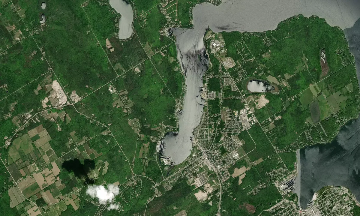 Flyfoto av Harbour West Marina - Penetanguishene