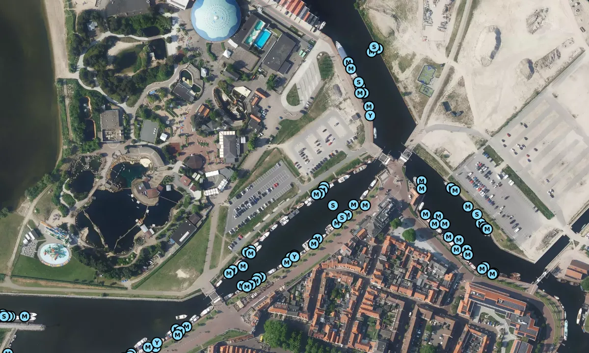 Satelite image of Harderwijk Yachtharbor