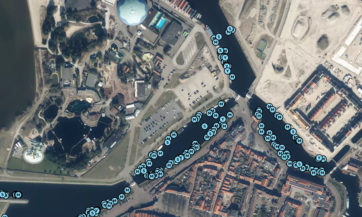 Satelite image of Harderwijk Yachtharbor