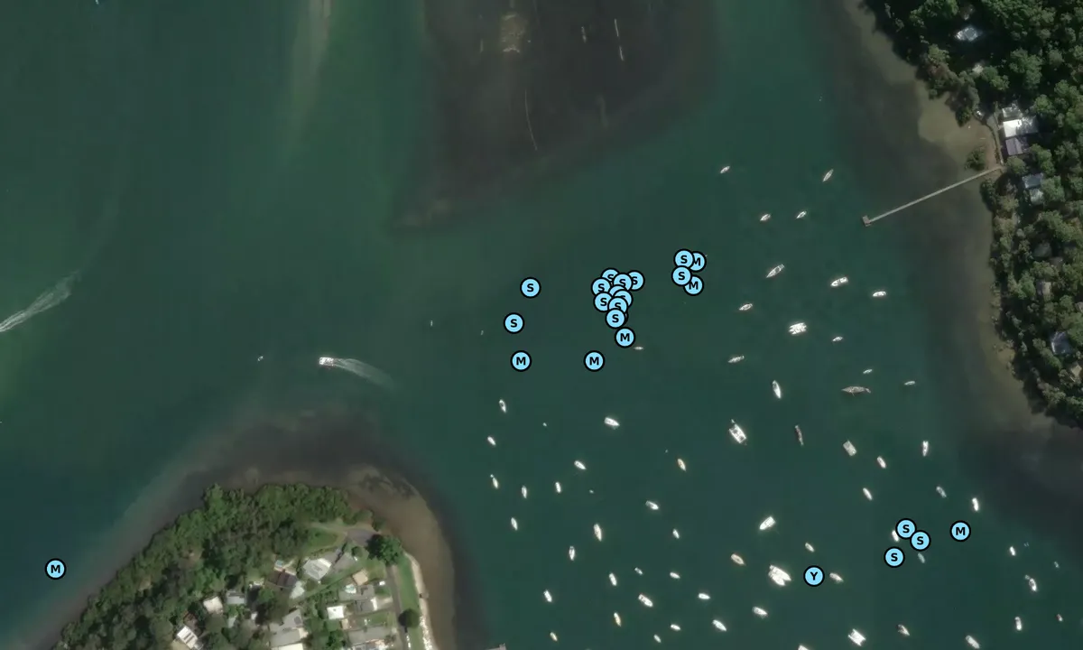 Satelite image of Hardy Bay