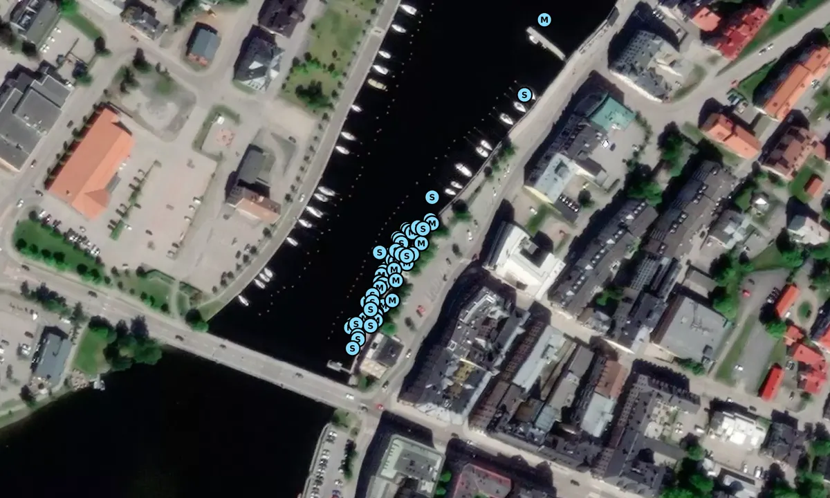 Satelite image of Härnösand - Norra hamnen, Skeppsbron