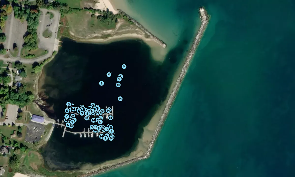 Satelite image of Harrisville