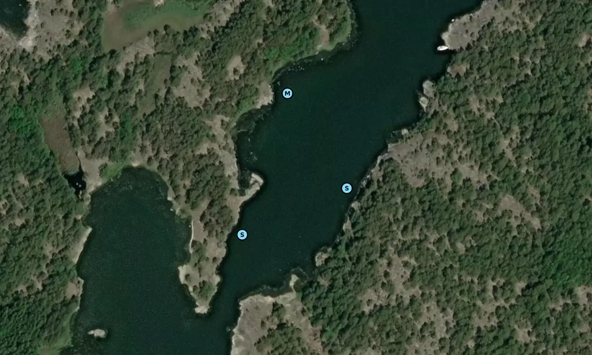 Satelite image of Harstena - Flisfjärden