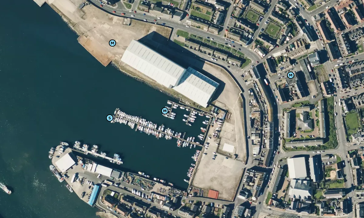 Satelite image of Hartlepool Boatmans