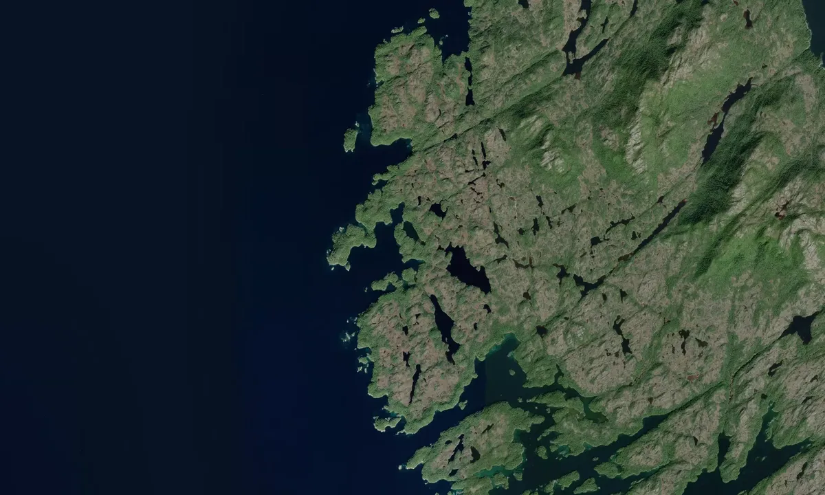 Flyfoto av Harwood Bay - East