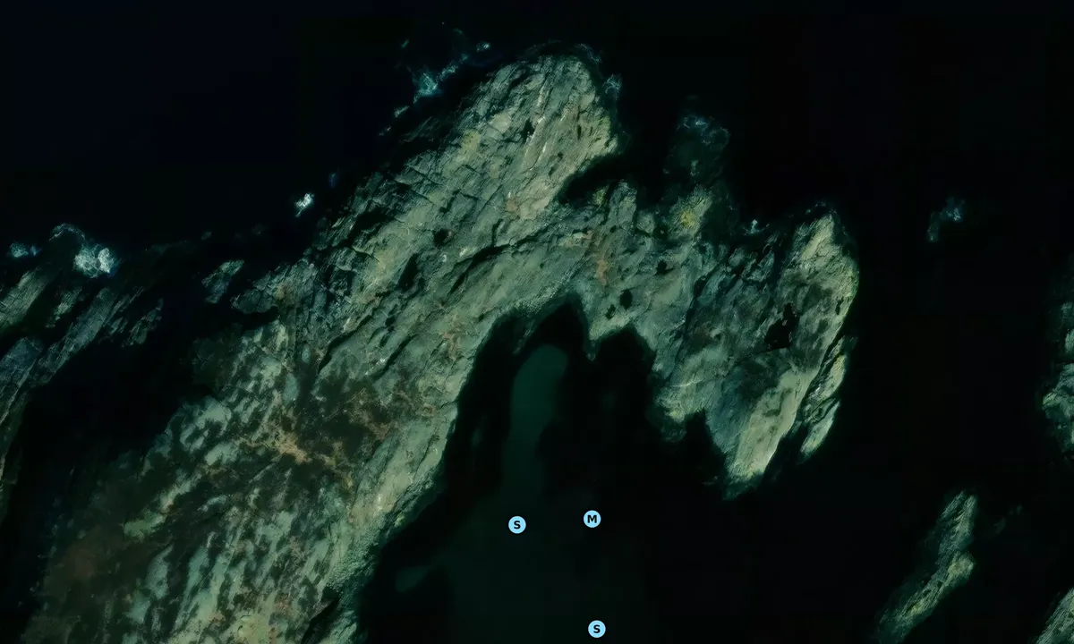 Satelite image of Håstein