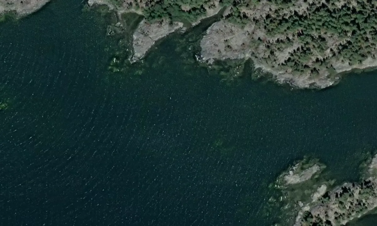 Satelite image of Hästholmarna