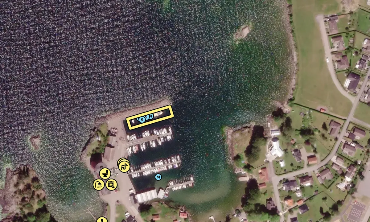 Satelite image of Hästholmen - Ödeshög