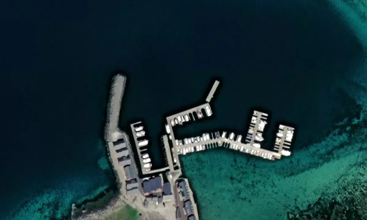 Satelite image of Haugbukta