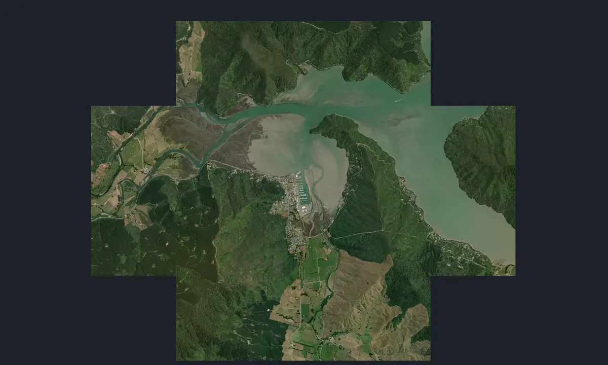Flyfoto av Havelock Marina - Marlborough