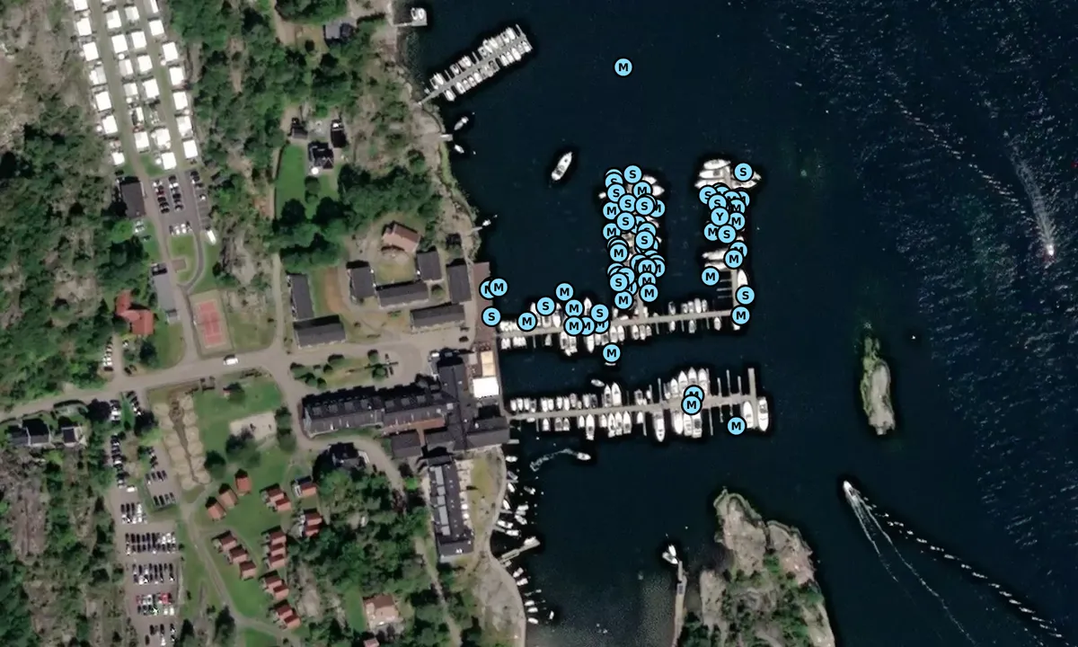 Satelite image of Havna Tjøme Hotel Gjestehavn