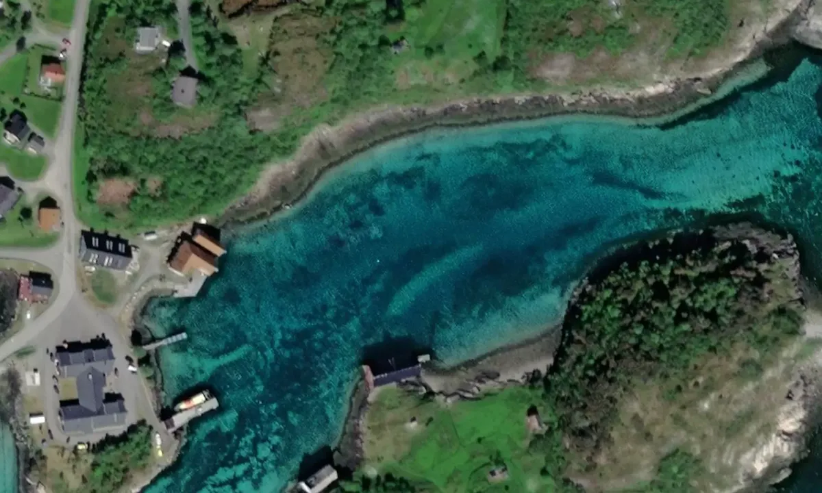 Satelite image of Havnøya