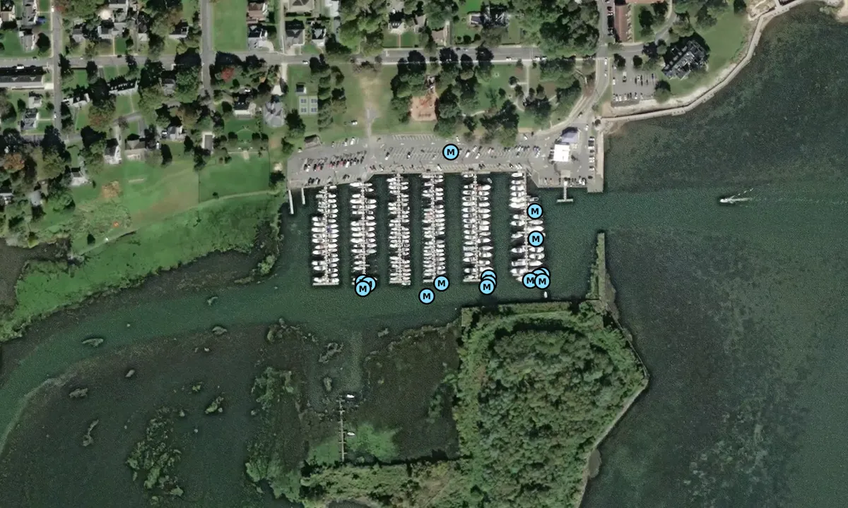 Satelite image of Havre de Grace City Yacht Basin