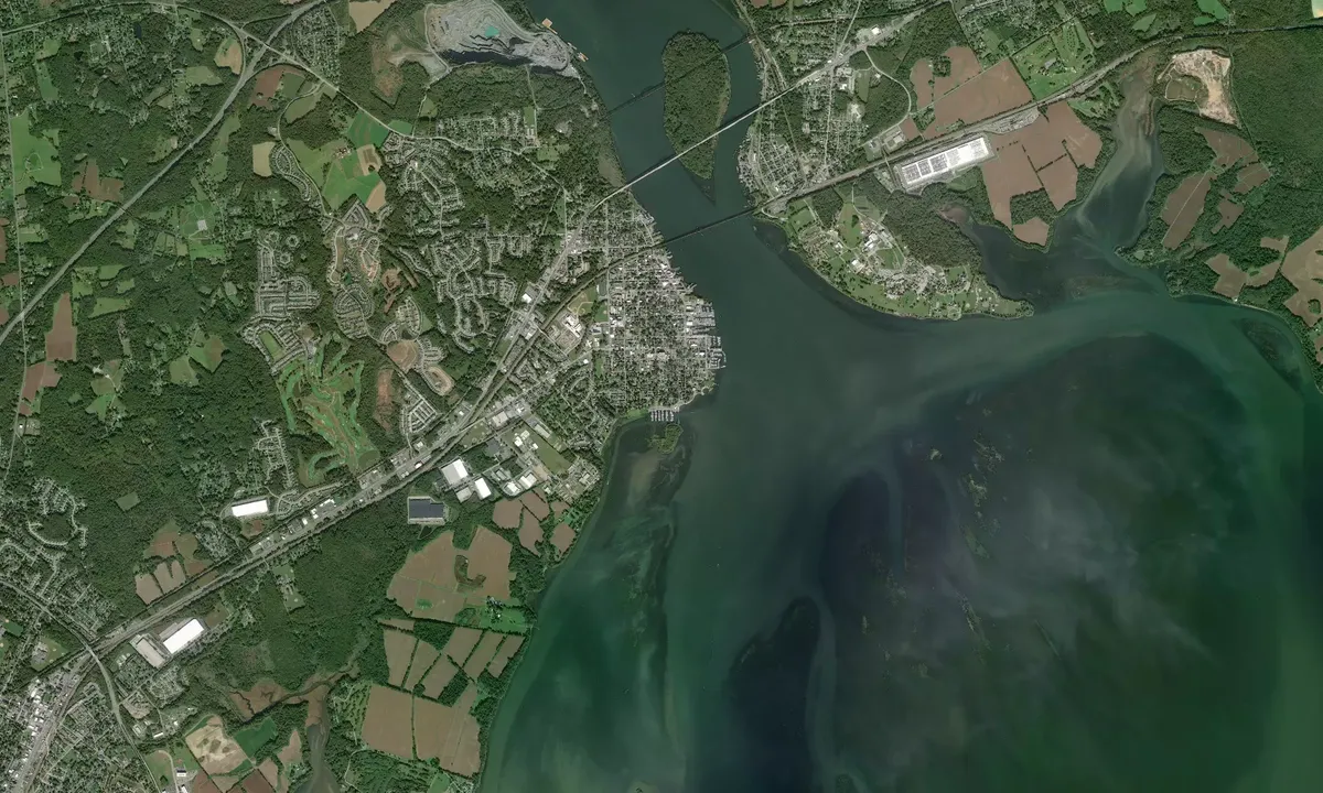 Flyfoto av Havre de Grace City Yacht Basin