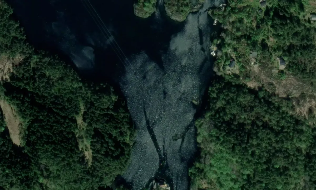 Satelite image of Havrevågen