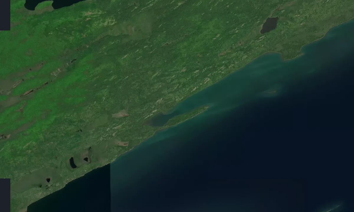 Flyfoto av Hay Bay - Keweenaw