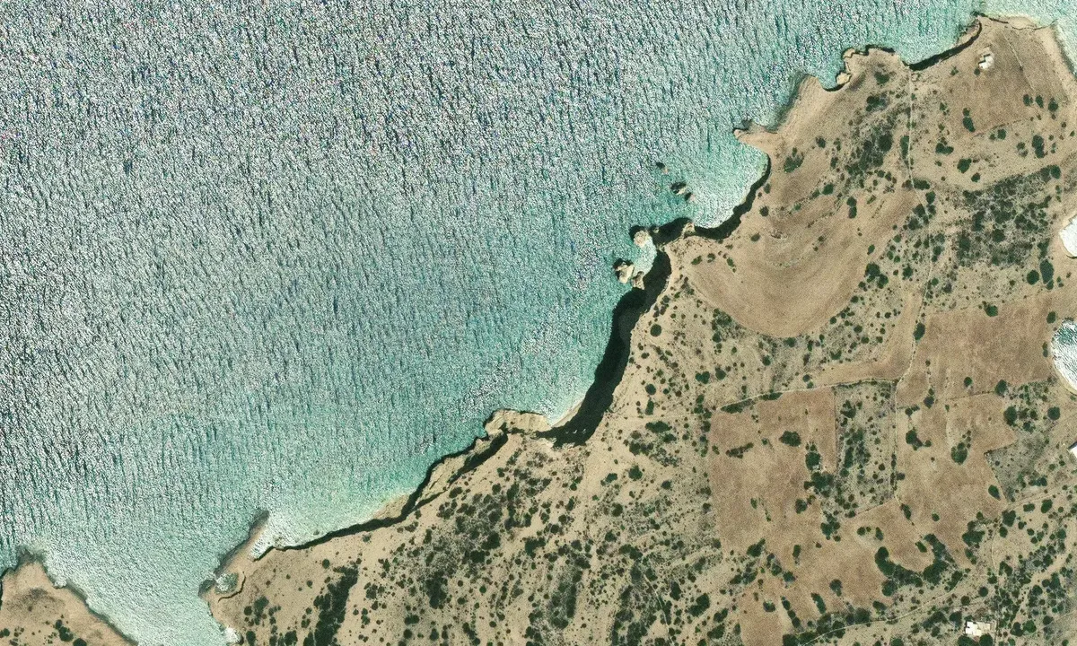 Satelite image of Haystack Beach