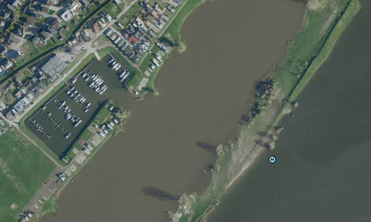 Satelite image of Heerewaarden Watersport Marina