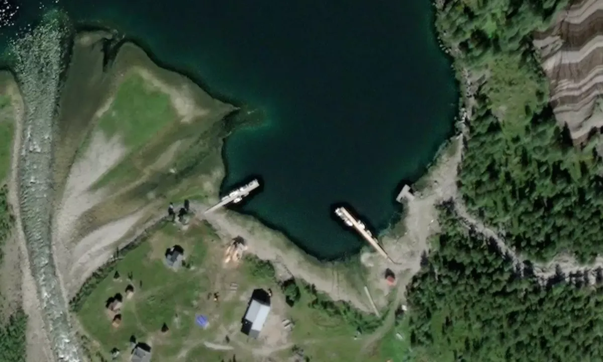 Satelite image of Hellemobotn