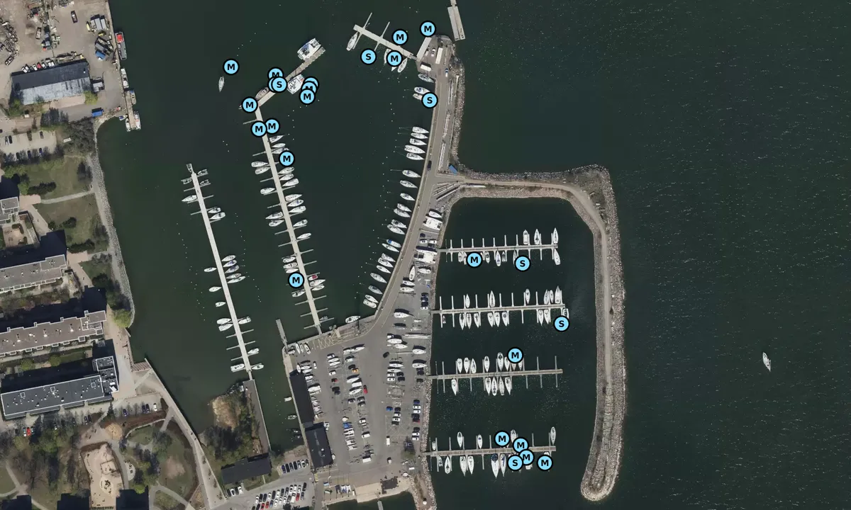 Satelite image of Helsingfors Segelklubb ry