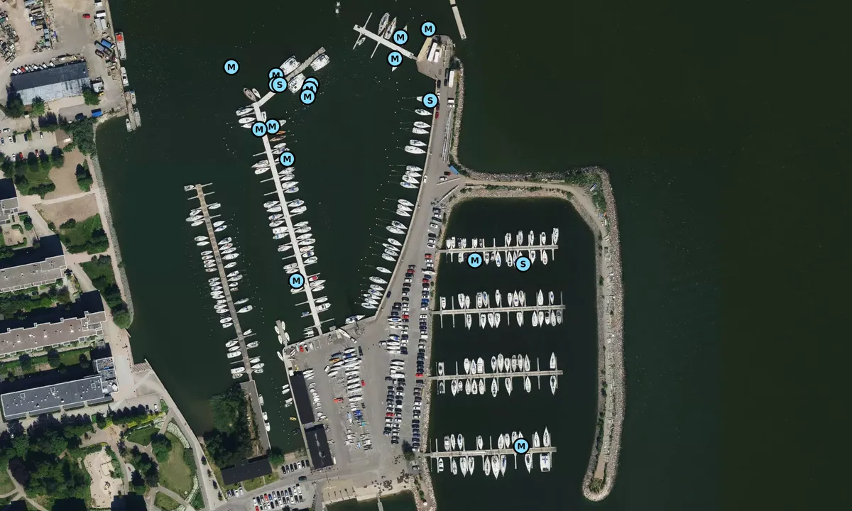 Satelite image of Helsingfors Segelklubb ry