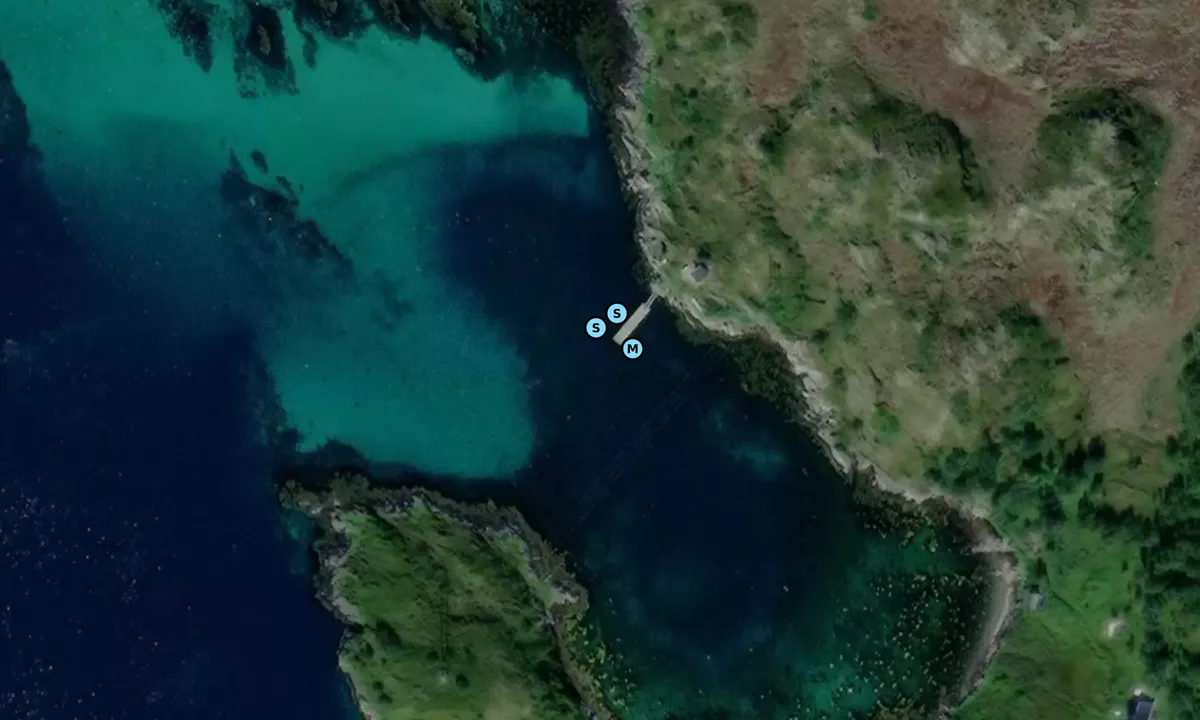 Satelite image of Hersøya