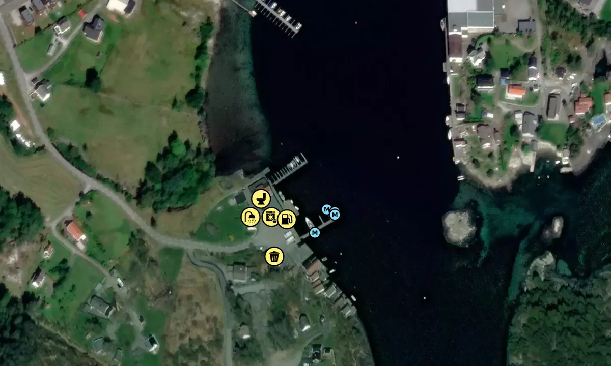 Satelite image of Hervik Kai