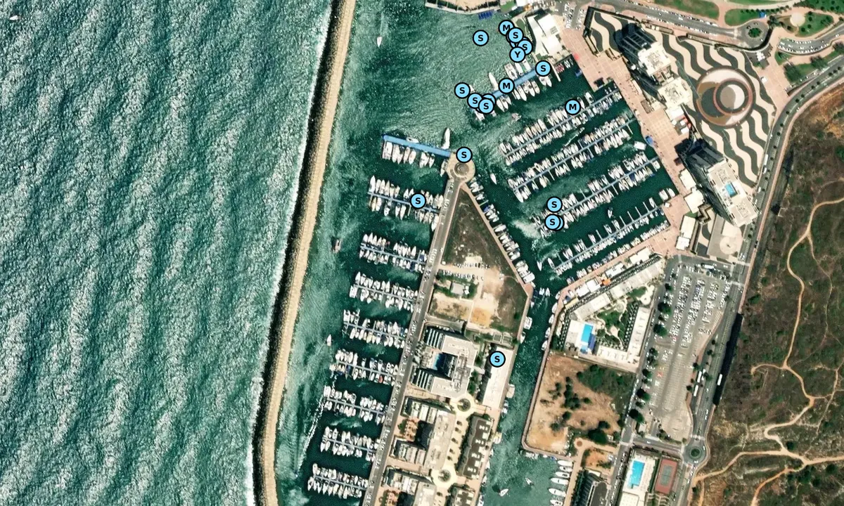 Satelite image of Herzliya Marina