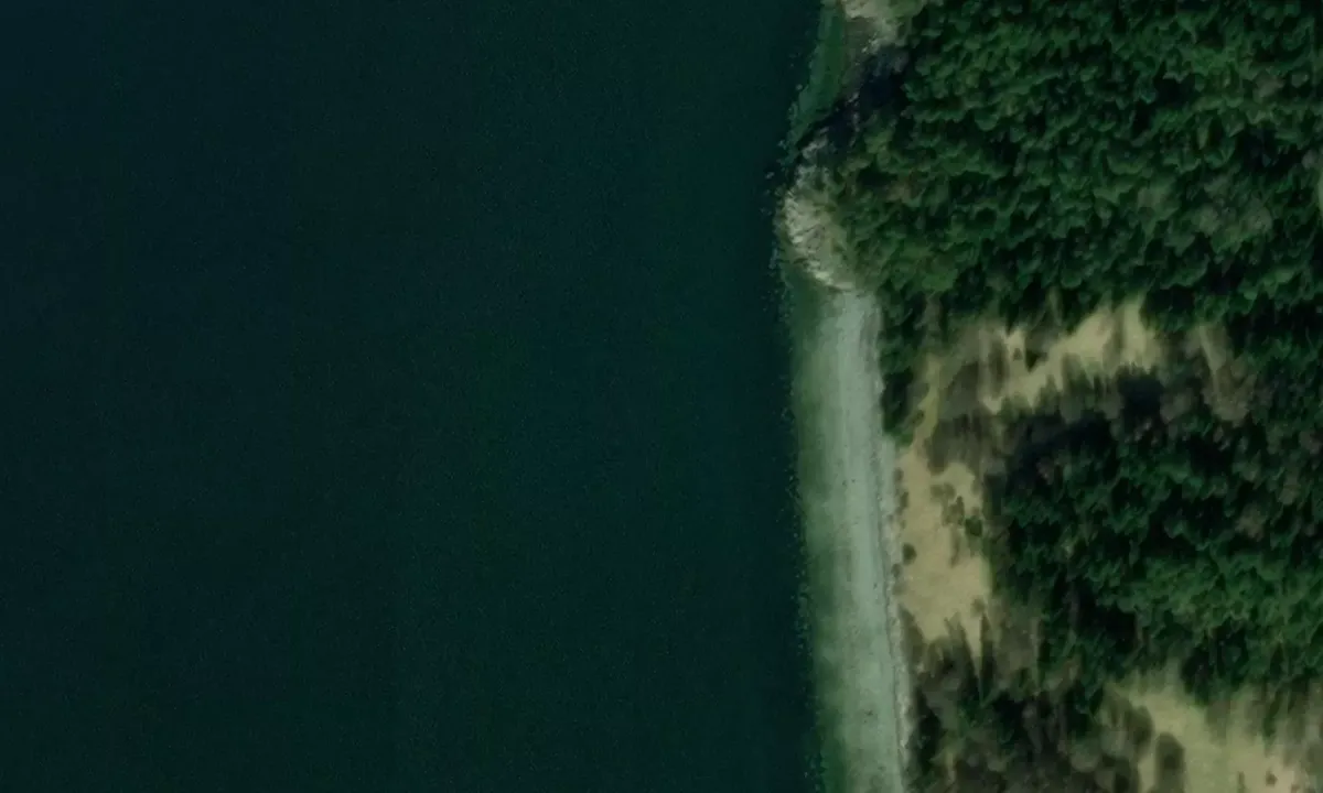 Satelite image of Hestøya Syd