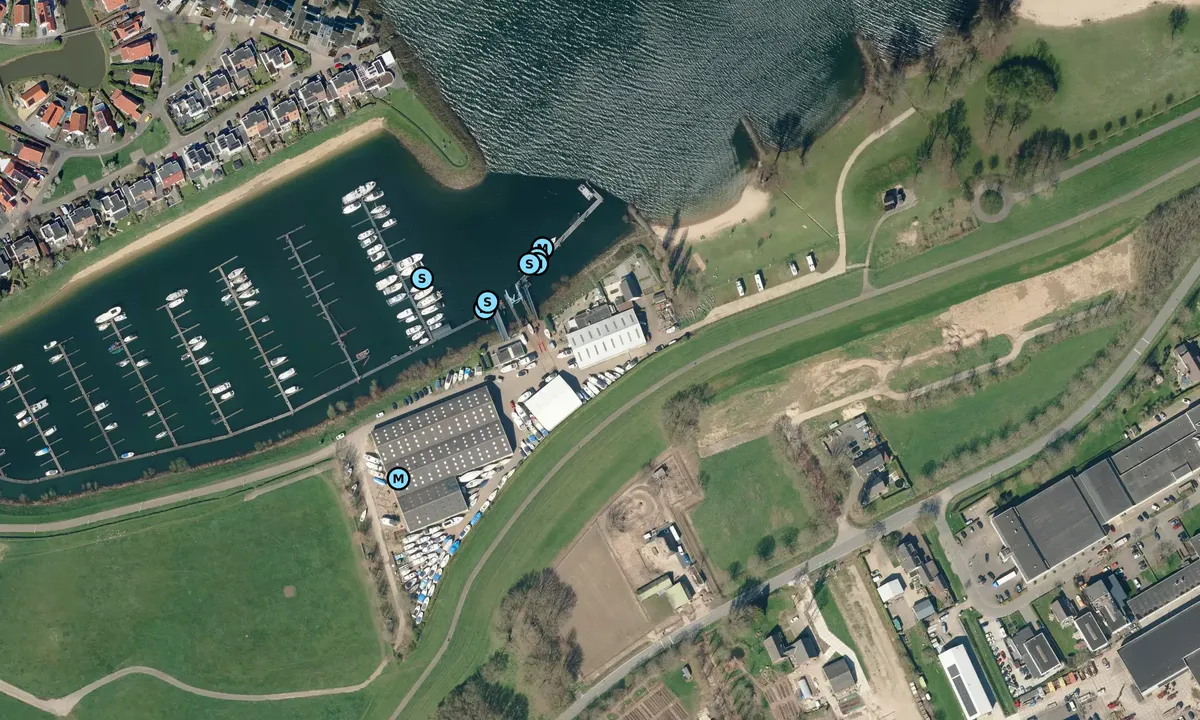 Satelite image of Het Eiland Yacht Harbour
