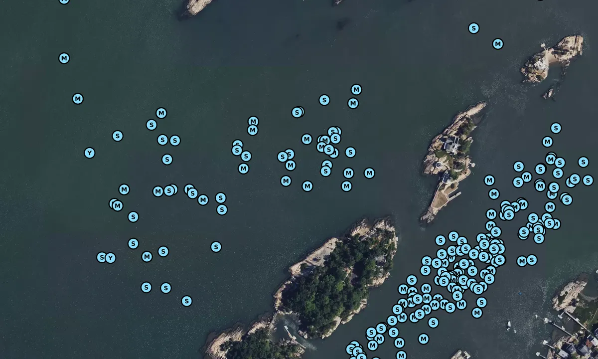 Satelite image of High Island West