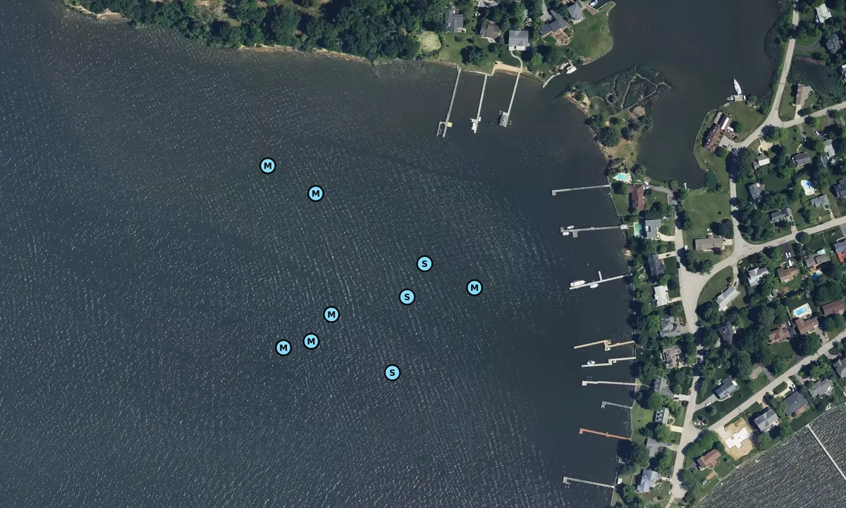 Satelite image of Hill Point