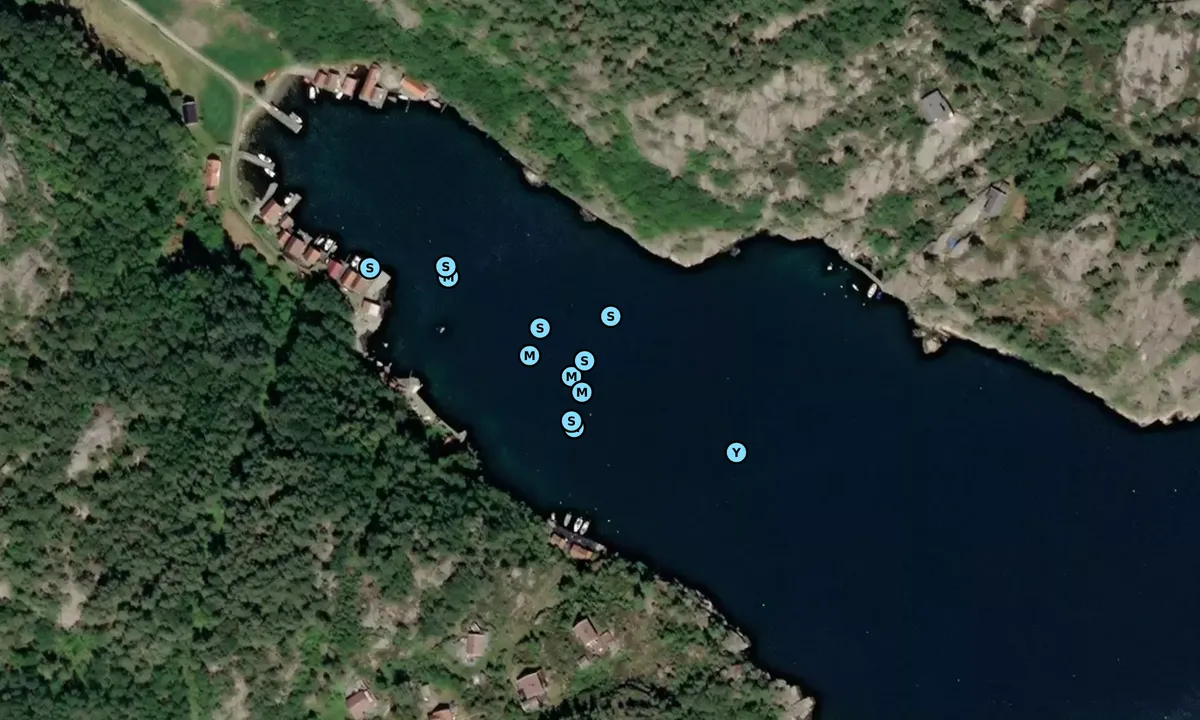 Satelite image of Hillevågen
