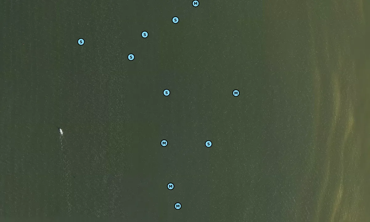 Satelite image of Hindeloopen