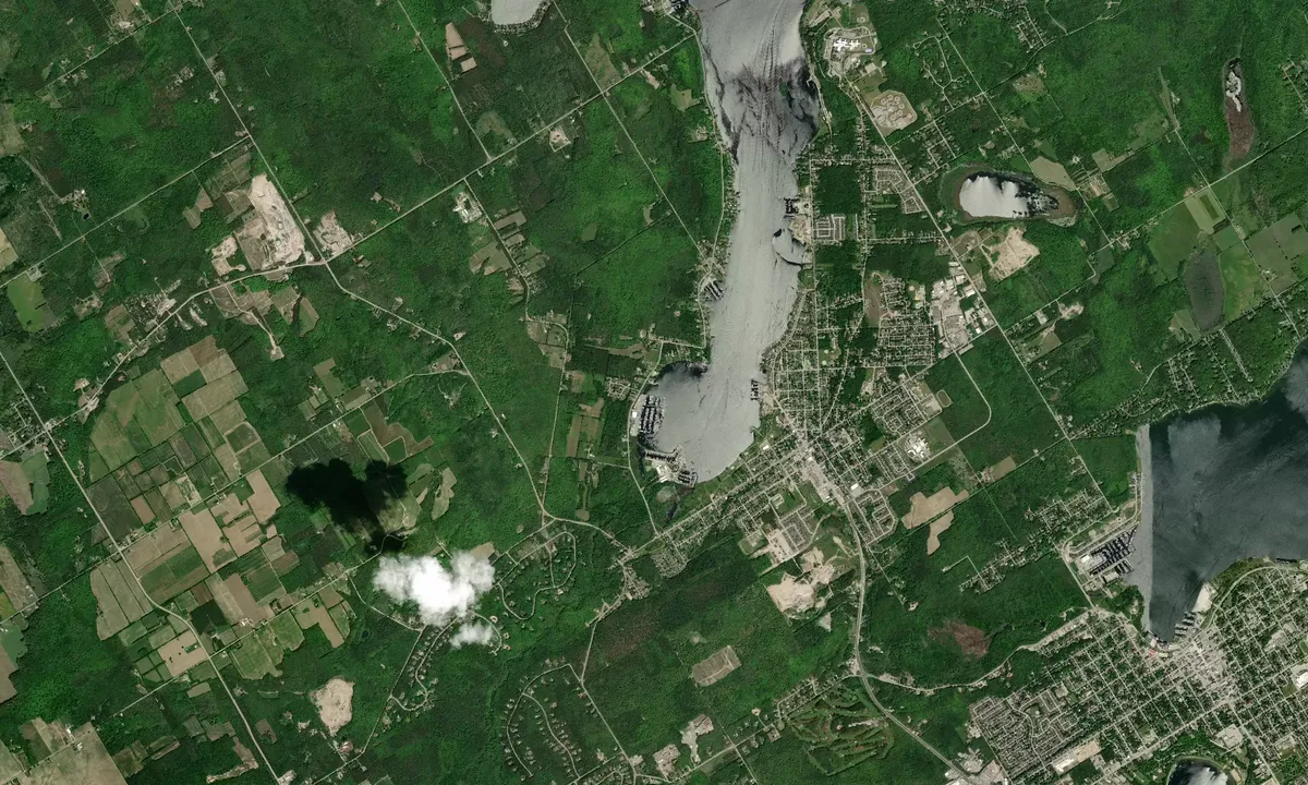 Flyfoto av Hindson Marina - Penetanguishene