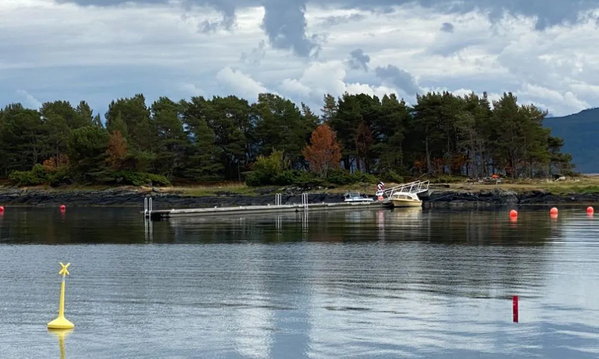 Gjestebrygga på Hjertøya. Foto: Per-Helge Berg